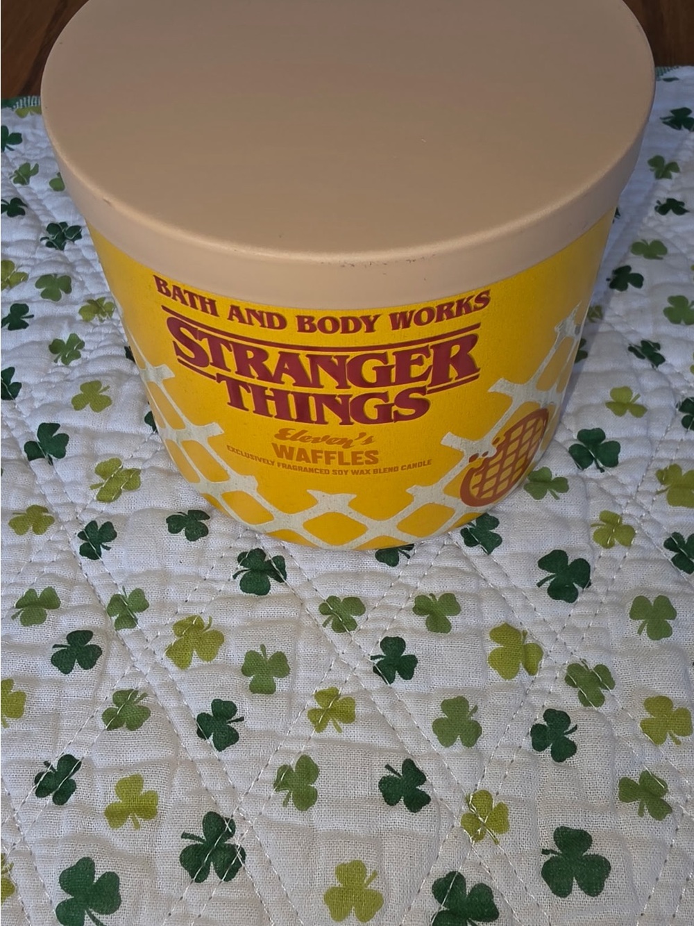 Bath & Body Works Stranger Things Eleven Waffles Scented Candle - Rare, LTD edit